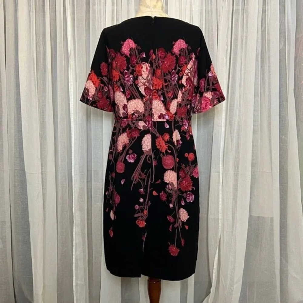 Adrianna Papell Floral Sheath Dress - Picture 4 of 6